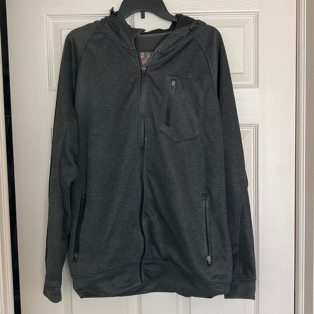 Warm fleece zip-up